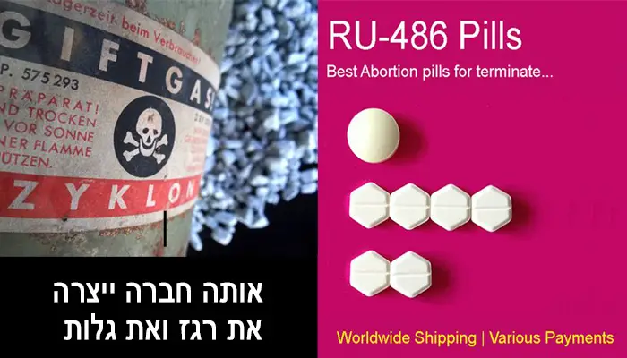 הגלולה, הפלה ושואה